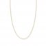 20" Figaro Chain Necklace 14K Yellow Gold Appx. 1.28mm