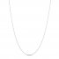 Chain Necklace 14K White Gold 18"