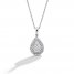 Diamond Necklace 1/10 ct tw Sterling Silver 18"