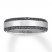 Neil Lane Men's Black Diamond Band 1/2 ct tw 14K White Gold