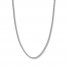 24" Rope Chain 14K White Gold Appx. 4mm