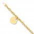 Heart Bracelet 14K Yellow Gold