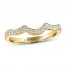 Adrianna Papell Diamond Wedding Band 1/6 ct tw Round-cut 14K Yellow Gold