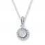 Diamond Necklace 1/4 Carat tw Sterling Silver
