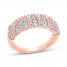 Diamond Anniversary Band 1/2 ct tw Round-cut 10K Rose Gold