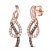 Le Vian Diamond Earrings 3/8 ct tw 14K Strawberry Gold