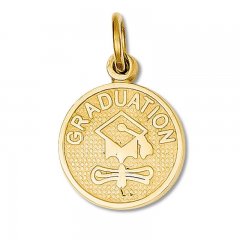 Graduation Charm 14K Yellow Gold