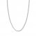 18" Textured Rope Chain 14K White Gold Appx. 2.15mm