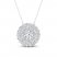 Lab-Created Diamonds by KAY Necklace 1-1/4 ct tw 14K White Gold