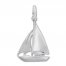 Sailboat Charm Sterling Silver