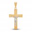 Crucifix Charm 14K Yellow Gold