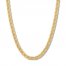 Men's Mariner Link Necklace 14K Yellow Gold 22" Length