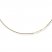 Box Chain Necklace 14K Yellow Gold 16" Length