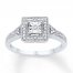 Diamond Ring 1/20 ct tw Round-cut Sterling Silver