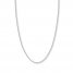 24" Rope Chain 14K White Gold Appx. 1.8mm