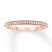 Diamond Anniversary Band 1/6 ct tw Round-cut 10K Rose Gold