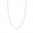 20" Singapore Chain 14K White Gold Appx. 1.4mm
