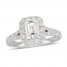 Neil Lane Diamond Engagement Ring 1-3/4 ct tw 14K White Gold