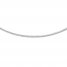 Twisted Chain Necklace Sterling Silver 18" Length