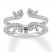 Diamond Enhancer Ring 1/2 ct tw Round-cut 14K White Gold