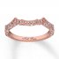 Neil Lane Wedding Band 3/8 ct tw Diamonds 14K Rose Gold