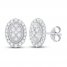 Neil Lane Diamond Earrings 1/2 ct tw Round-cut 14K White Gold