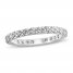 Diamond Sizeable Eternity Band 1 ct tw Round-cut 14K White Gold