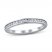 Diamond Wedding Band 1/4 ct tw Round-cut 14K White Gold