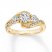 Diamond Engagement Ring 1-3/8 ct tw Round-cut 14K Yellow Gold