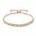 Previously Owned Diamond Bolo Bracelet 1/4 ct tw Round-cut 10K Yellow Gold