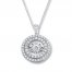 Previously Owned Unstoppable Love 1 ct tw Round-cut 14K White Gold