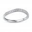 Diamond Wedding Band 1/5 ct tw 14K White Gold