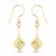 Dangle Earrings 14K Yellow Gold