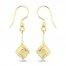 Dangle Earrings 14K Yellow Gold