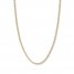 30" Textured Rope Chain 14K Yellow Gold Appx. 3mm