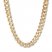 Men's Curb Chain Necklace Yellow Ion-Plated Stainless Steel 24"