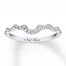 Previously Owned Neil Lane Wedding Band 1/6 ct tw Diamonds 14K White Gold