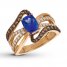 Le Vian Blueberry Tanzanite Ring 7/8 ct tw Diamonds 14K Gold