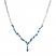Le Vian Sapphire Necklace 1/3 ct tw Diamonds 14K Vanilla Gold