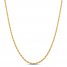 Men's Rope Chain 10K Yellow Gold 18"
