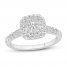 Diamond Engagement Ring 5/8 ct tw Round-cut 10K White Gold