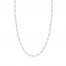 16" Cable Chain Necklace 14K Two-Tone Gold Appx. 1mm