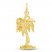 Palm Tree Charm 14K Yellow Gold