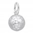 Soccer Ball Charm Sterling Silver