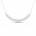Lab-Created Diamonds by KAY Necklace 2 ct tw 14K White Gold 18"
