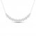 Lab-Created Diamonds by KAY Necklace 2 ct tw 14K White Gold 18"