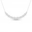 Lab-Created Diamonds by KAY Necklace 2 ct tw 14K White Gold 18"