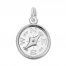 Compass Charm Sterling Silver