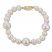 Cultured Pearl Bracelet 14K Yellow Gold 7.5"