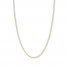 18" Textured Rope Chain 14K Yellow Gold Appx. 1.8mm